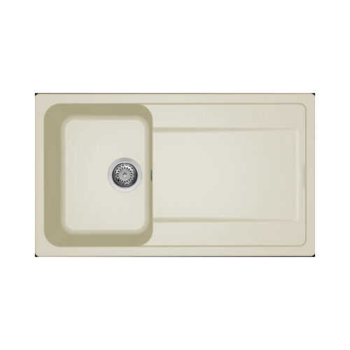 Νεροχύτης κουζίνας LIFE 400 Bianco Antico 62 ELLECI 86x50cm 8032557068068 LG240062