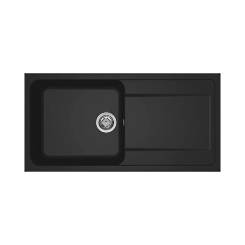 Νεροχύτης κουζίνας LIFE 480 Nero 40 ELLECI 100x50cm 8032557067856 LG248040