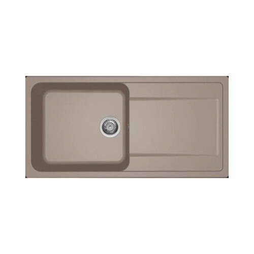 Νεροχύτης κουζίνας LIFE 480 Tortora 43 ELLECI 100x50cm 8032557067863 LG248043