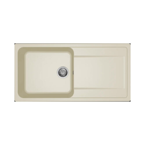 Νεροχύτης κουζίνας LIFE 480 Bianco Antico 62 ELLECI 100x50cm 8032557067900 LG248062