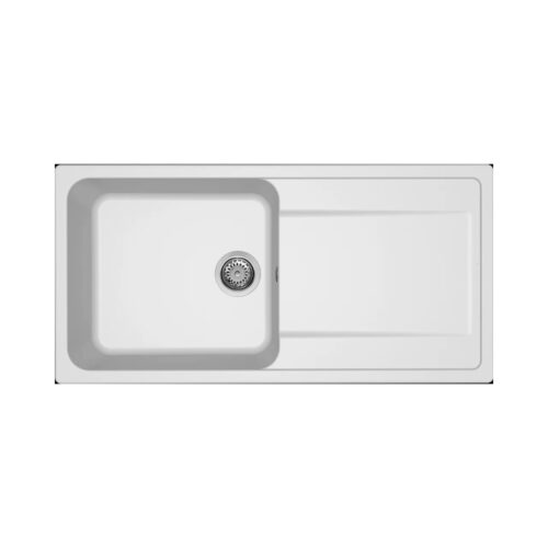 Νεροχύτης κουζίνας LIFE 480 Bianco 68 ELLECI 100x50cm 8032557067917 LG248068