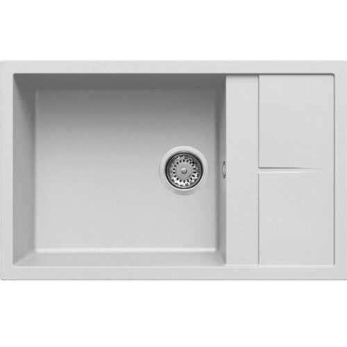 Νεροχύτης κουζίνας UNICO 310 Bianco 68 ELLECI 78x50cm 8032557038245 LGU31068