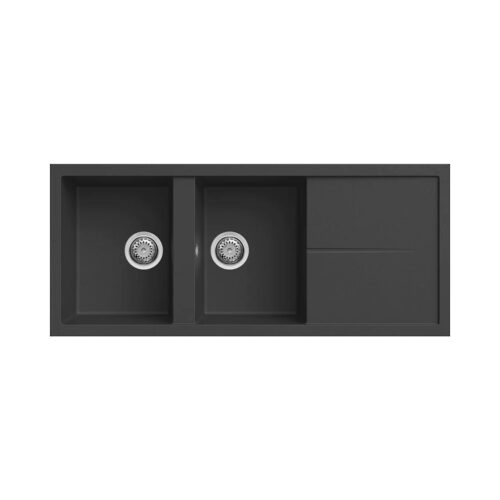 Νεροχύτης κουζίνας UNICO 500 Nero 40 ELLECI 116x50cm 8032557032908 LGU50040