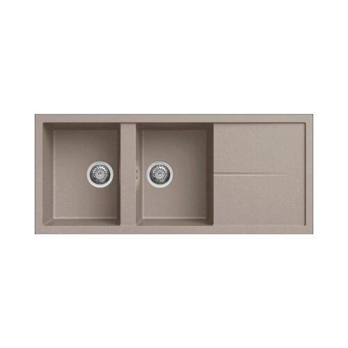 Νεροχύτης κουζίνας UNICO 500 Tortora 43 ELLECI 116x50cm 8032557032922 LGU50043