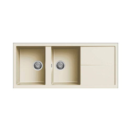 Νεροχύτης κουζίνας UNICO 500 Bianco Antico 62 ELLECI 116x50cm 8032557038283 LGU50062