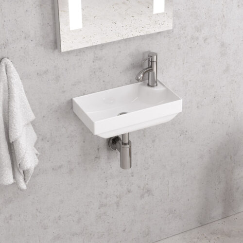 Νιπτήρας αναρτώμενος LITOS 2240 KARAG 40x22x11cm 5206836013091 LITOS2240