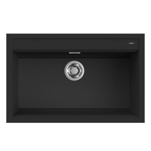 Νεροχύτης κουζίνας BEST 130 Black 86 ELLECI 79x51cm 8032557027140 LKB13086