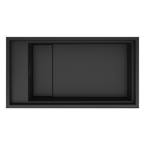 Νεροχύτης κουζίνας DIALOGO 360 Black 86 ELLECI 86x46cm 8032557025320 LKD36086BKM