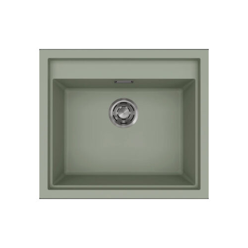 Νεροχύτης κουζίνας SINTESI 105 Sage Green 82 ELLECI 57x50cm 8032557029656 LKS10582