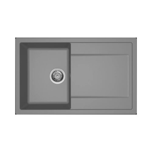 Νεροχύτης κουζίνας LIFE 300 Titanium 73 ELLECI 79x50cm 8032557110286 LM230073