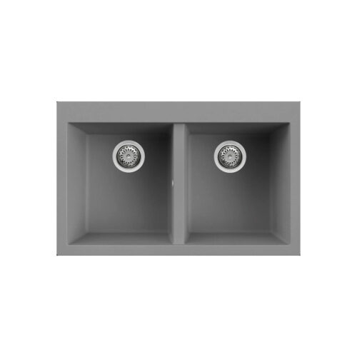 Νεροχύτης κουζίνας QUADRA 350 Titanium 73 ELLECI 79x50cm 8032861953609 LMQ35073
