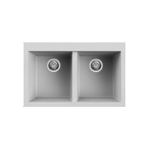 Νεροχύτης κουζίνας QUADRA 350 Aluminiu 79 ELLECI 79x50cm 8032861953647 LMQ35079