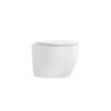 Λεκάνη αναρτώμενη rimless με κάλυμμα MILOS LT 046E White Matt KARAG 5206836600215 LT046E-NRMW