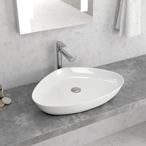 Νιπτήρας επικαθήμενος LT 1131 KARAG 59x41x10cm 5206836561431 LT1131