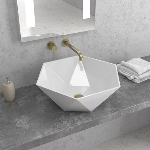 Νιπτήρας επικαθήμενος LT 1140 KARAG 45x45x17cm 5206836053462 LT1140