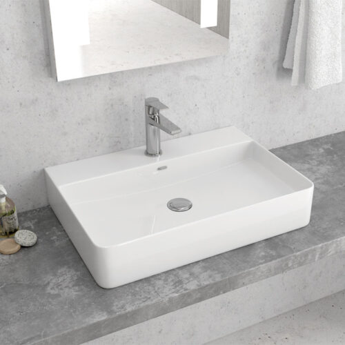 Νιπτήρας επικαθήμενος LT 2173 KARAG 60x42x12cm 5206836561400 LT2173
