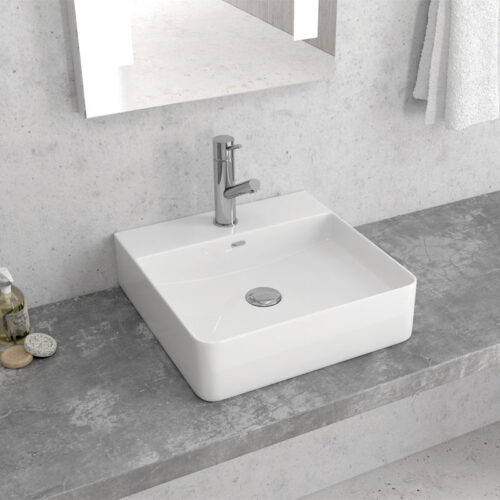 Νιπτήρας επικαθήμενος LT 2177 KARAG 42x42x12cm 5206836561424 LT2177