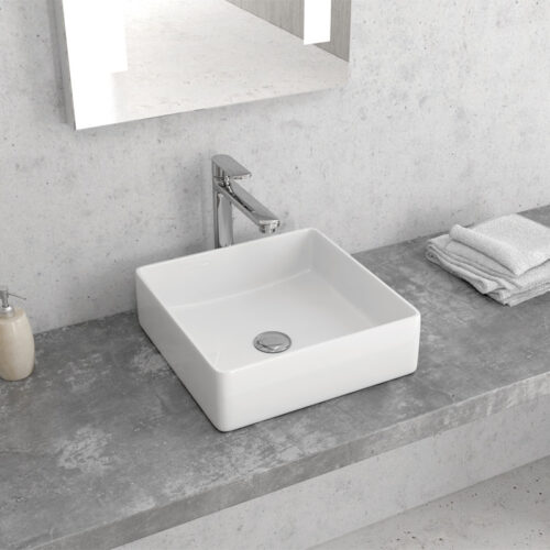 Νιπτήρας επικαθήμενος LT 2179-S KARAG 36x36x11cm 5206836561363 LT2179-S