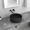 Νιπτήρας επικαθήμενος Black Matt LT 3134-MMB KARAG Ø35