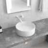 Νιπτήρας επικαθήμενος White Matt LT 3134-MMW KARAG Ø35
