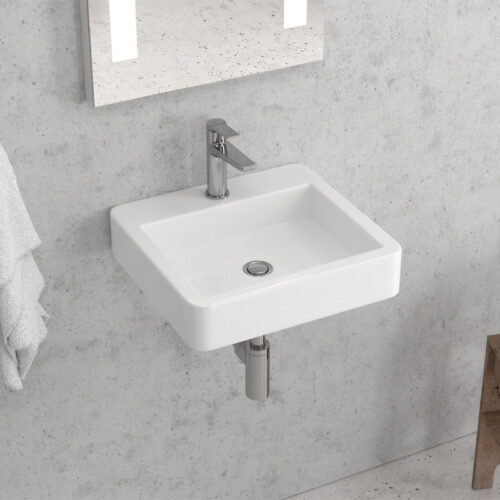 Νιπτήρας αναρτώμενος LT 5032 KARAG 45x42x10cm 5206836505336 LT5032