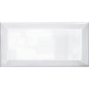 Πλακάκι METRO BIZOUTE White KARAG 10x20cm 5206836574097 METBW1020