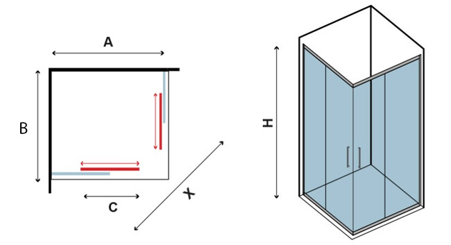 Πλευρά καμπίνας με διάφανο κρύσταλλο MINIMAL 100 KARAG 70x190cm 4 MINIMAL 100 Πλευρά καμπίνας με διάφανο κρύσταλλο MINIMAL 100 KARAG 70x190cm 5206836554235 MIN10070190