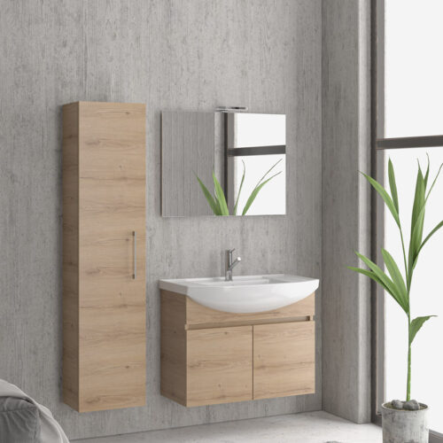 Βάση με δύο πόρτες Elvezia 8502 NEW BIANNA 80 KARAG 77x35x63cm 5206836630069 NBIA808502