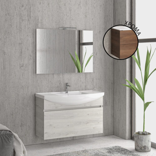 Βάση με συρτάρι Brown 8702 NEW BIANNA 100 KARAG 98x35x63cm 5206836630137 NBIAD1008702