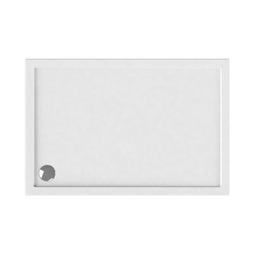 Ντουζιέρα τετράγωνη ακρυλική NEW FLAT KARAG 80x80x5