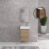 Βάση με ανοιγόμενη πόρτα Brown 8702 NEW MINOS 45 KARAG 45x26x55cm 5206836629896 NMIN458702