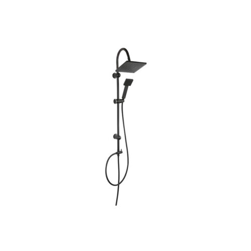Κολόνα σταθερού ντους SQUERTO Black NP22-BL FERRO 5902194985604 NP22-BL