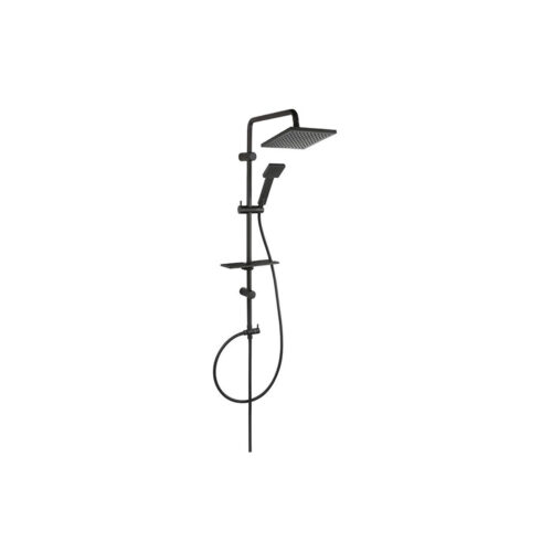 Κολόνα σταθερού ντους SQUERTO LUX Black NP24-BL FERRO 5902194985628 NP24-BL