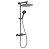 Θερμοστατική μπαταρία σταθερού ντους TREVI Black NP75-TRV7U-BL FERRO 1 Θερμοστατική μπαταρία σταθερού ντους TREVI Black NP75-TRV7U-BL FERRO 5902194985635 NP75-TRV7U-BL