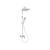 Μπαταρία σταθερού ντους ALGEO SQUARE NP80-BAQ13U FERRO 5903738210411 NP80-BAQ13U