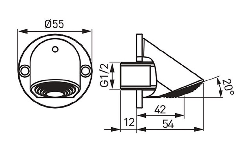 NPG04 Κεφαλή ντους NPG04 FERRO 5901095695384 NPG04
