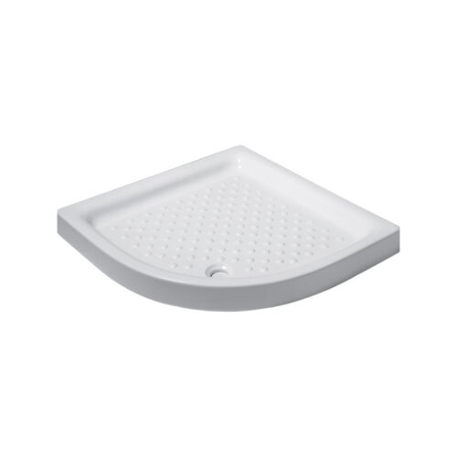 Ντουζιέρα ημικυκλική πορσελάνης PORCELAIN KARAG 90x90x10cm 5206836100241 POR6