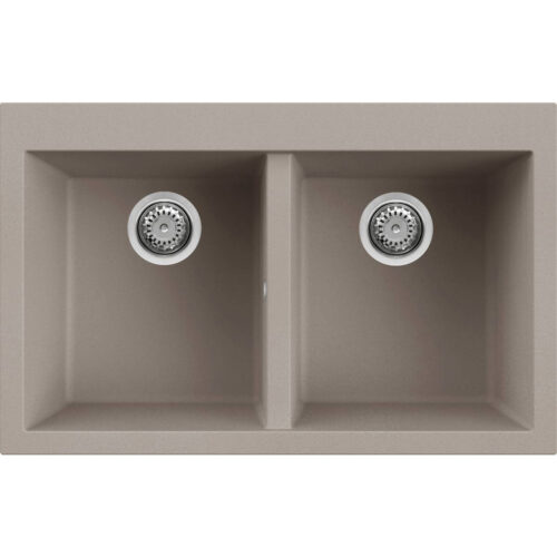 Νεροχύτης κουζίνας QUADRA 350 Tortora 43 ELLECI 79x50cm 8032861047803 LGQ35043