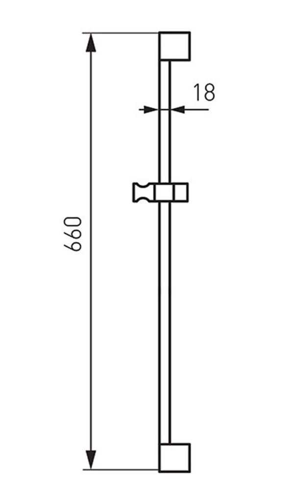RAIL1.0 Κολόνα ντους RAIL1.0 FERRO 8590309022428 RAIL1.0