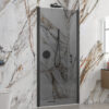 Καμπίνα από τοίχο σε τοίχο με fume κρύσταλλο S 28 ALTO PORTA Black KARAG 75x200cm 5206836662565 S28P75-NF