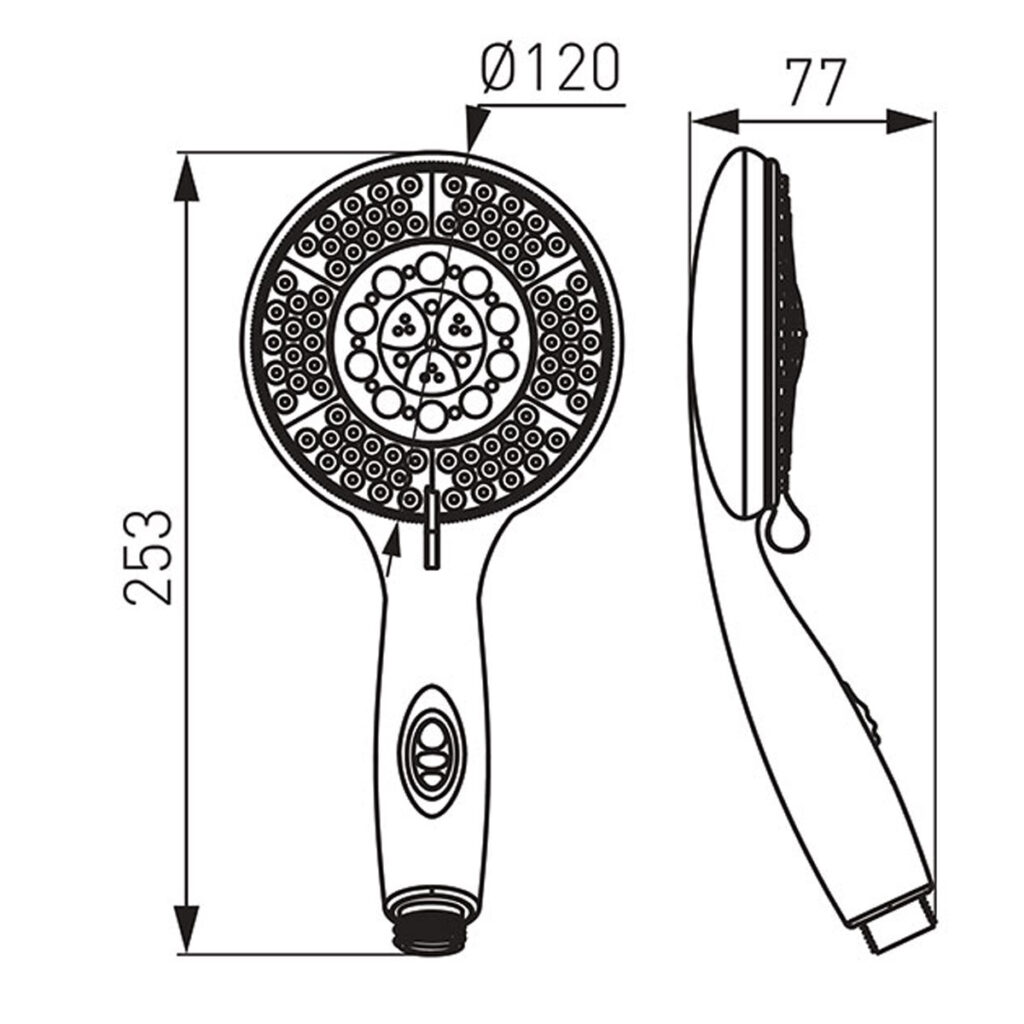 S40 Τηλέφωνο ντους GRADO S40 FERRO 5901095622274 S40