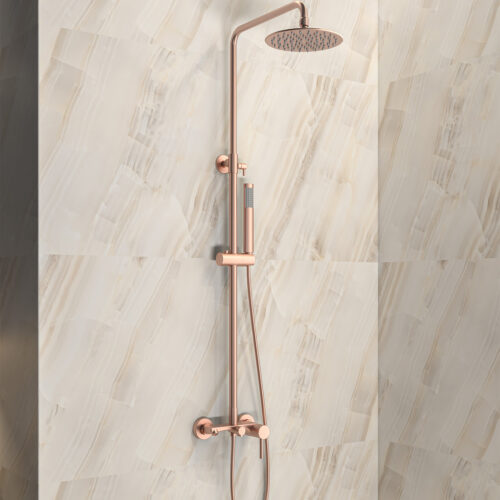 Μπαταρία σταθερού ντους με ρουξούνι ARTEMIS Rose Gold SO551B-RG KARAG 5206836664385 SO551B-RG