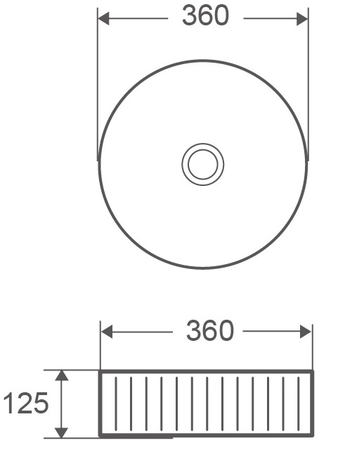 Νιπτήρας επικαθήμενος LT 3283-S KARAG 36x36x11,5cm 4 SXEDIO LT 3283 S 1255 Νιπτήρας επικαθήμενος LT 3283-S KARAG 36x36x11,5cm 5206836658803 LT3283-S