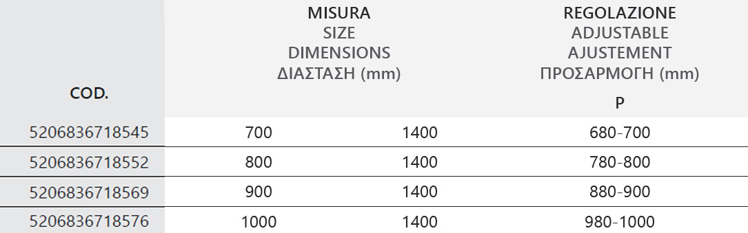 Καμπίνα μπανιέρας με διάφανο κρύσταλλο S 7 VASCA Cromo KARAG 5 SXEDIO S7 VASCA CRONO NANO Καμπίνα μπανιέρας με διάφανο κρύσταλλο S 7 VASCA Cromo KARAG 5206836741383 S7VAN