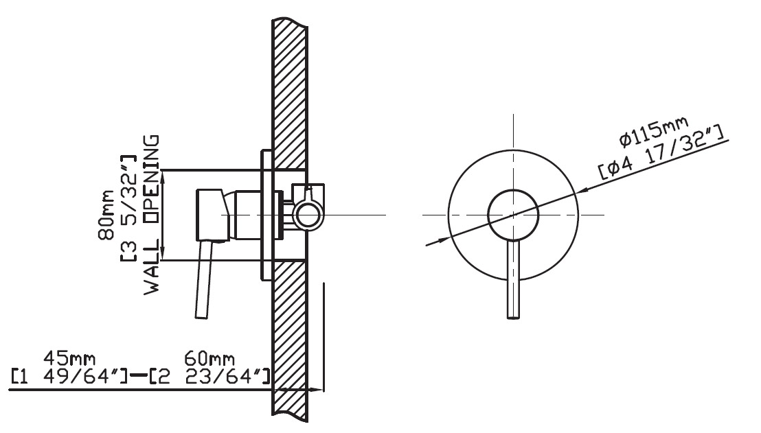 SXEDIO SO51021 Μίκτης ντους μονός ARTEMIS Cromo SO51021 KARAG 5206836686592 SO51021-C