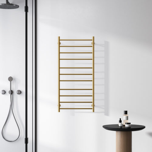 Ηλεκτρικό θερμαντικό σώμα μπάνιου Gold TRUMPET KARAG 100x48x10cm 110W 5206836689067 T30-BG