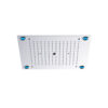 Κεφαλή ντους εντοιχισμού με φωτισμό LED T806 KARAG 50x50cm 5206836053745 T806