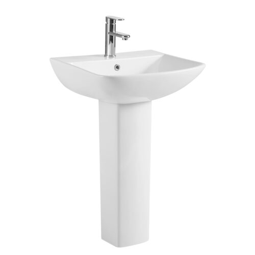 Νιπτήρας με κολόνα AMFIPOLIS TR-367 56x45x83cm 5206836628356 TR367