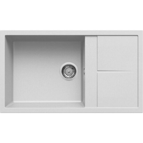 Νεροχύτης κουζίνας UNICO 410 Bianco 68 ELLECI 86x50cm 8032557036500 LGU41068