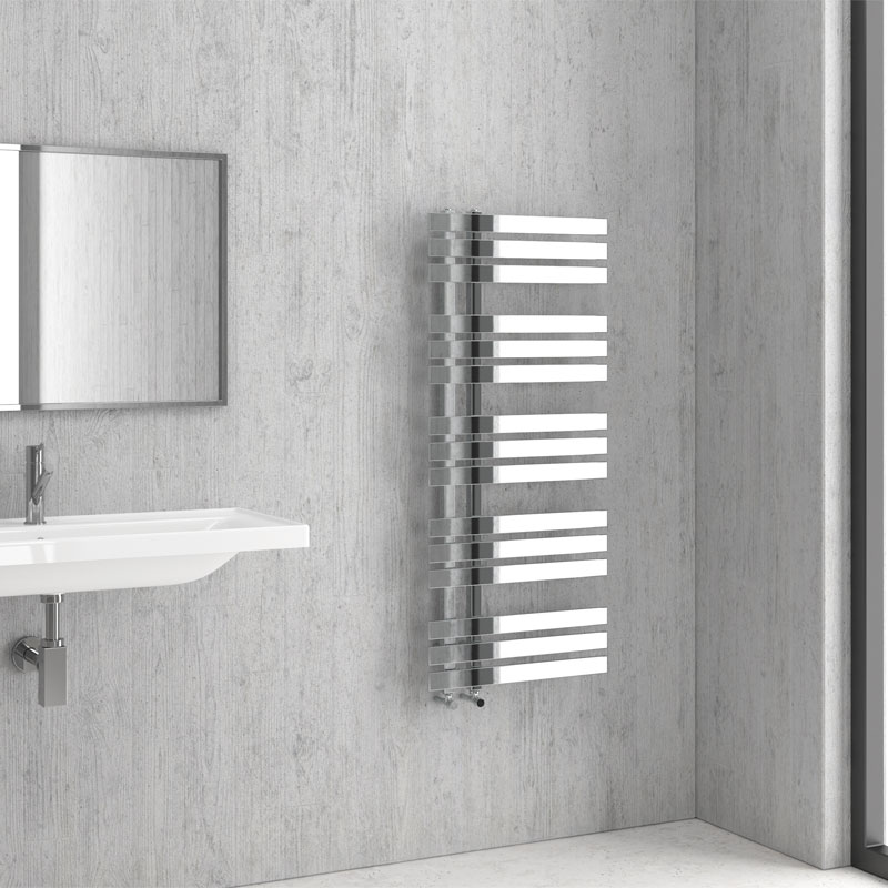 Θερμαντικό σώμα μπάνιου Χρωμέ VERONA KARAG 11,5x50x120cm 3 Θερμαντικό σώμα μπάνιου Χρωμέ VERONA KARAG 11